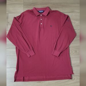 POLO GOLF Ralph Lauren Long Sleeve Shirt, Rush Creek, Men's Large